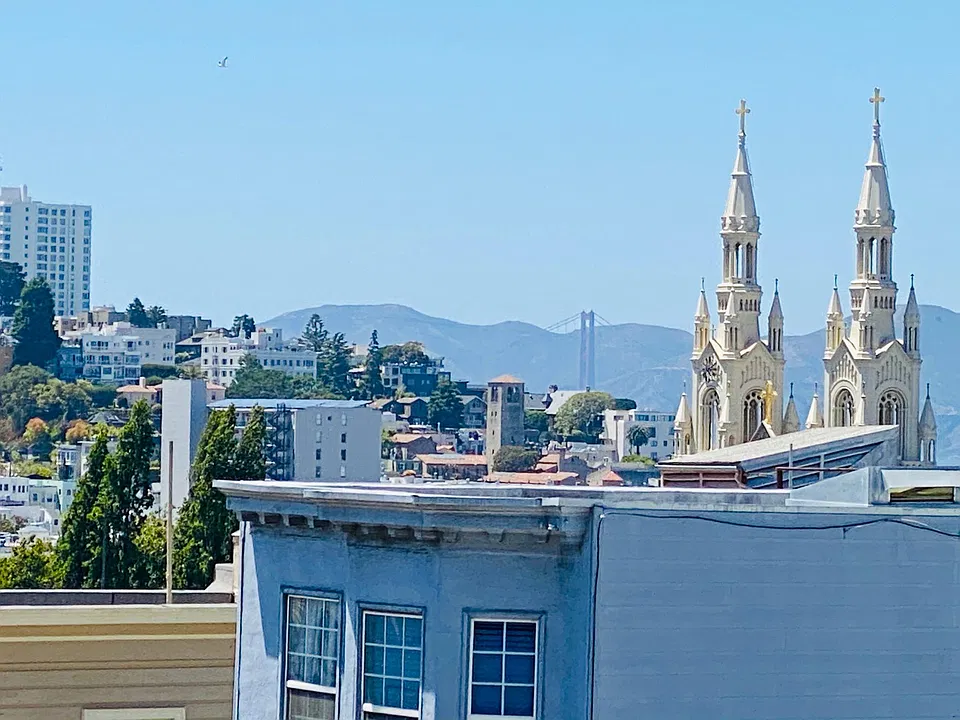 View of St Peter's GG Bridge