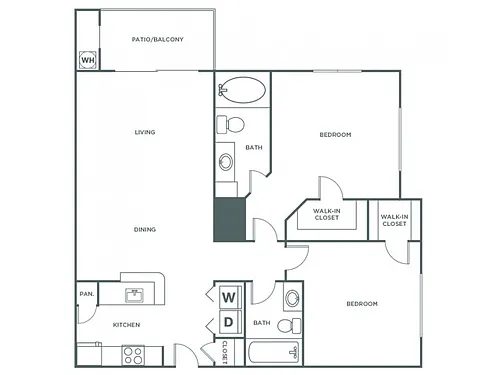 Floor plan Cardinal Sophisticated