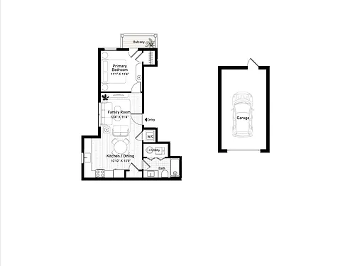 Floor plan American Pharoah (A02)