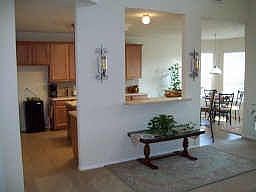 Another View of Living Room Looking into Kitchen &amp; Breakfast Area