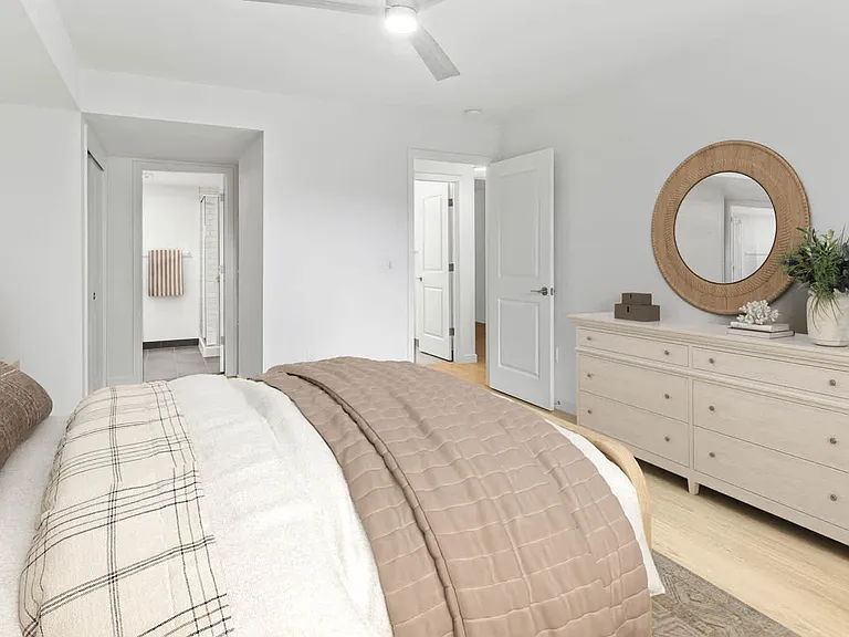 Bedroom with Hard Surface Flooring