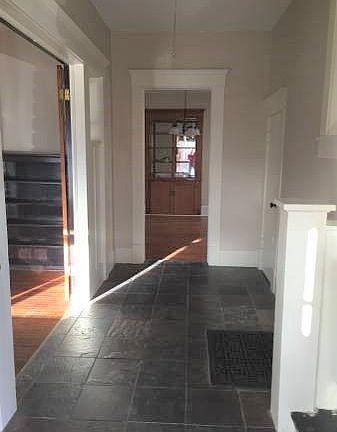 Entryway facing Dining room