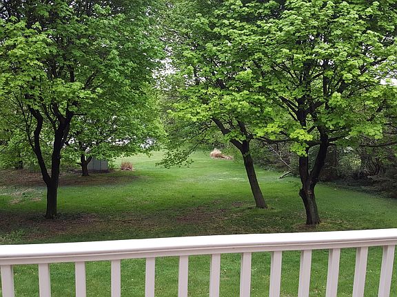 backyard view from deck