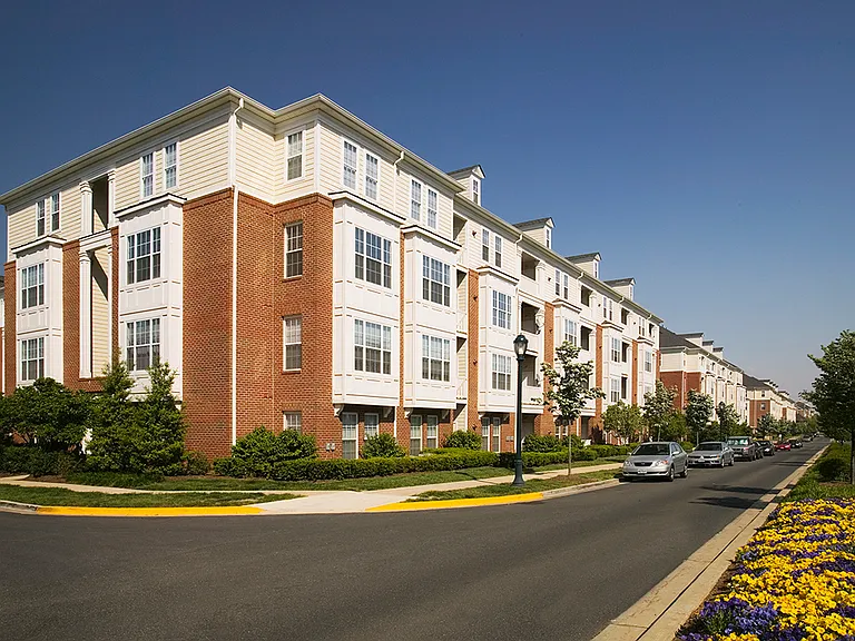 Townhomes and apartments exterior