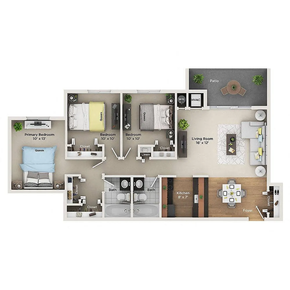 Floor plan D