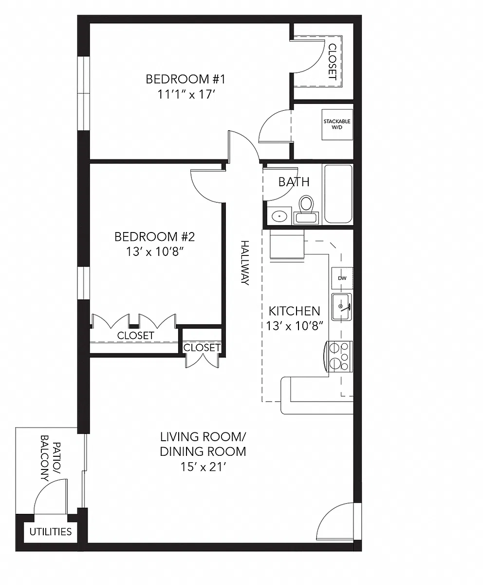 Floor plan Brandywine