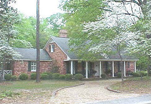 Drive through front entrance