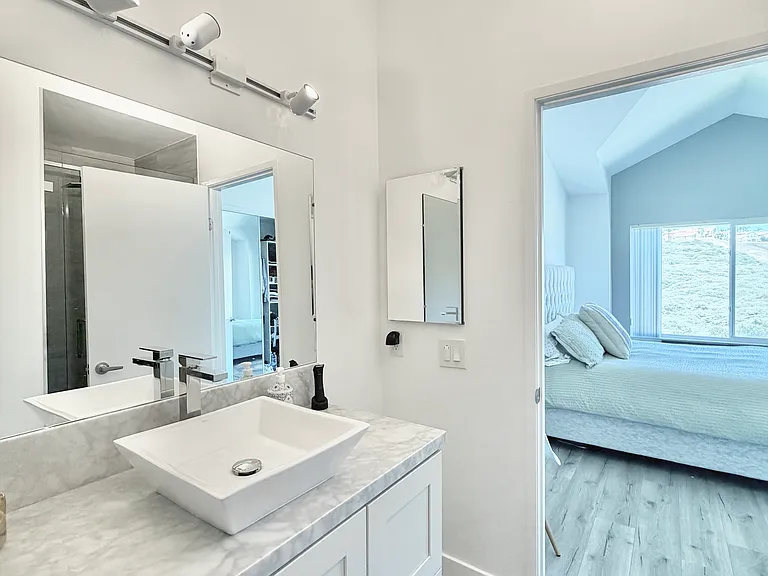 Updated primary bathroom