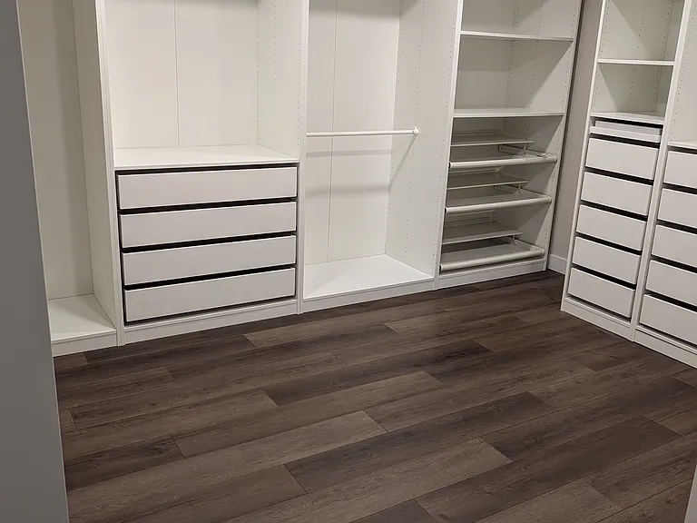 Downstairs bedroom closet