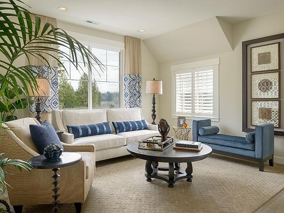 Living Room - Photos are of a similar home