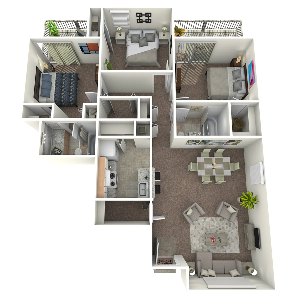Floor plan C1