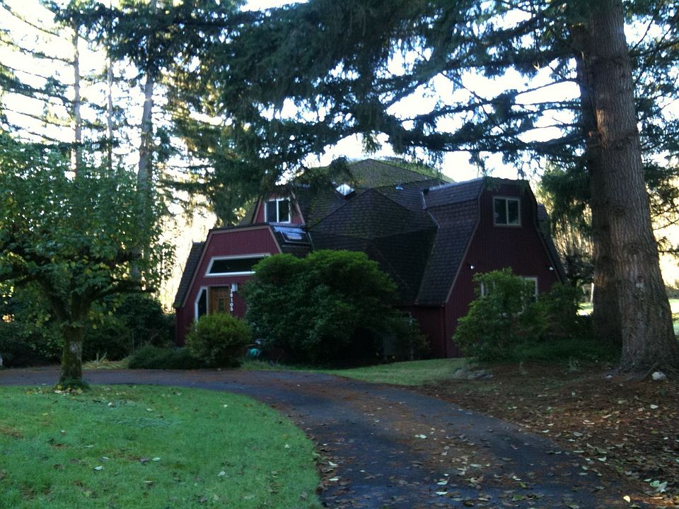 Circular Drive to Country Cottage