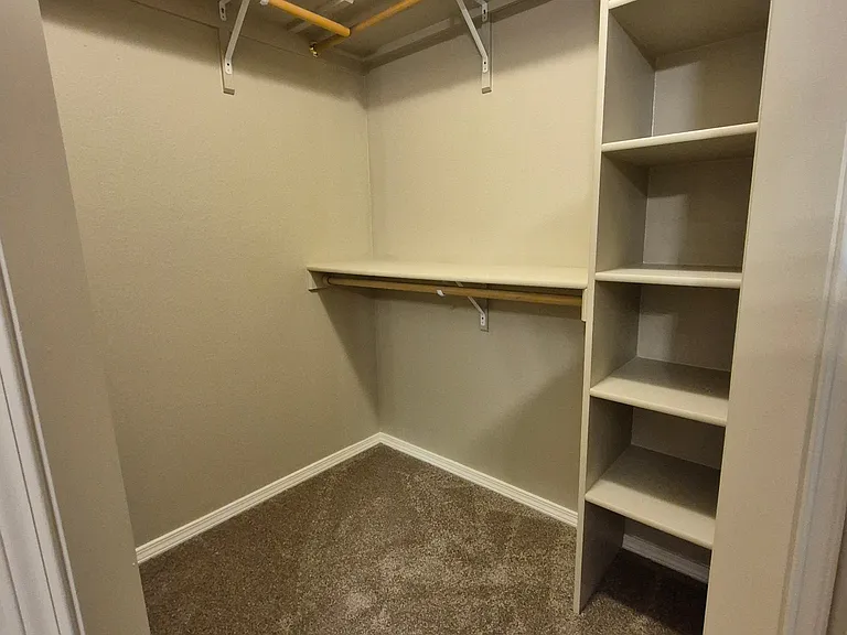 Primary walk-in closet
