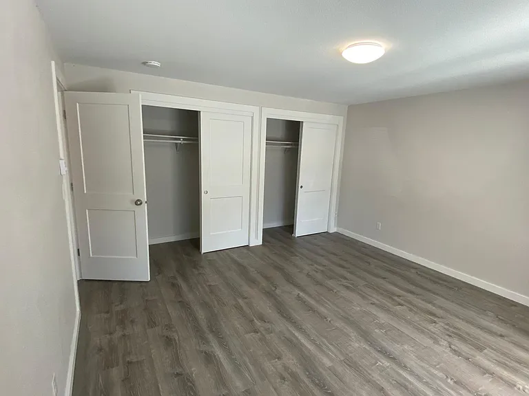 Lots of closet space