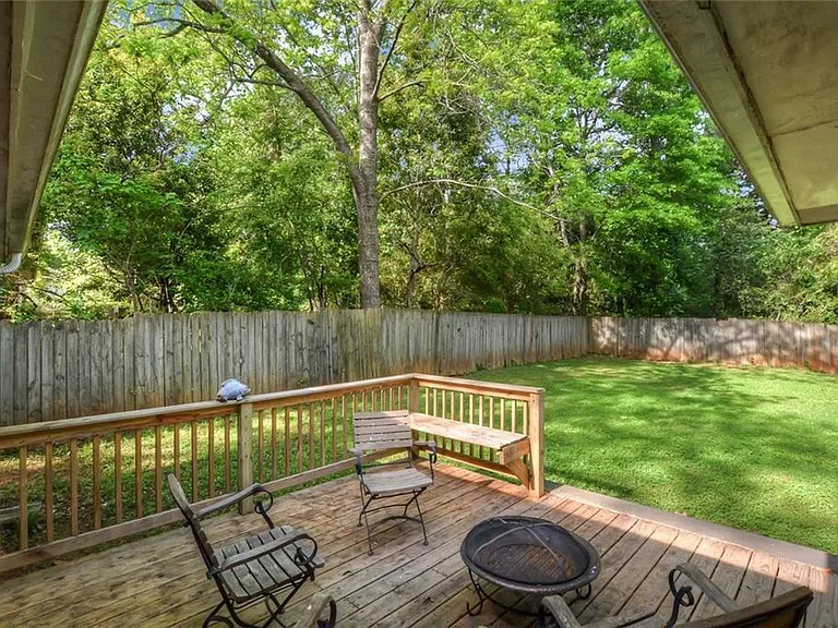 Back deck