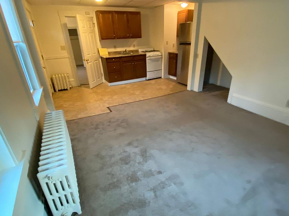 Living room and kitchen