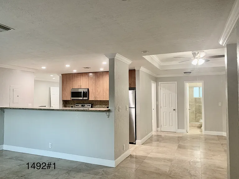 kitchen and dining from great room