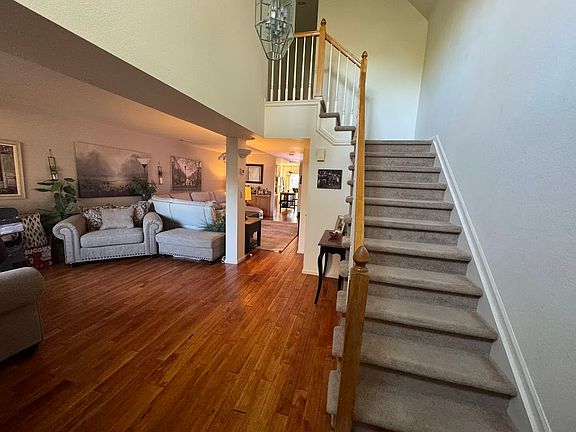 view from entry way