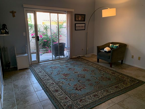 Living room and patio 