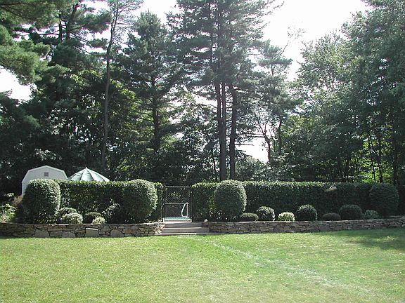 Backyard and Set Back Pool