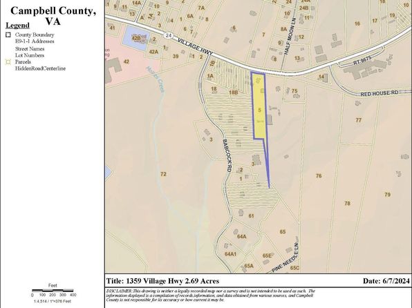 1359 Village Hwy, Rustburg, VA 24588