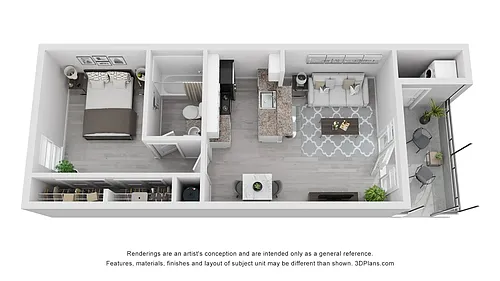 Floor plan The Beam