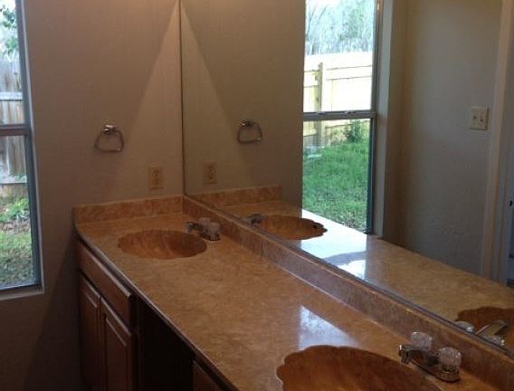Double vanity in master bath