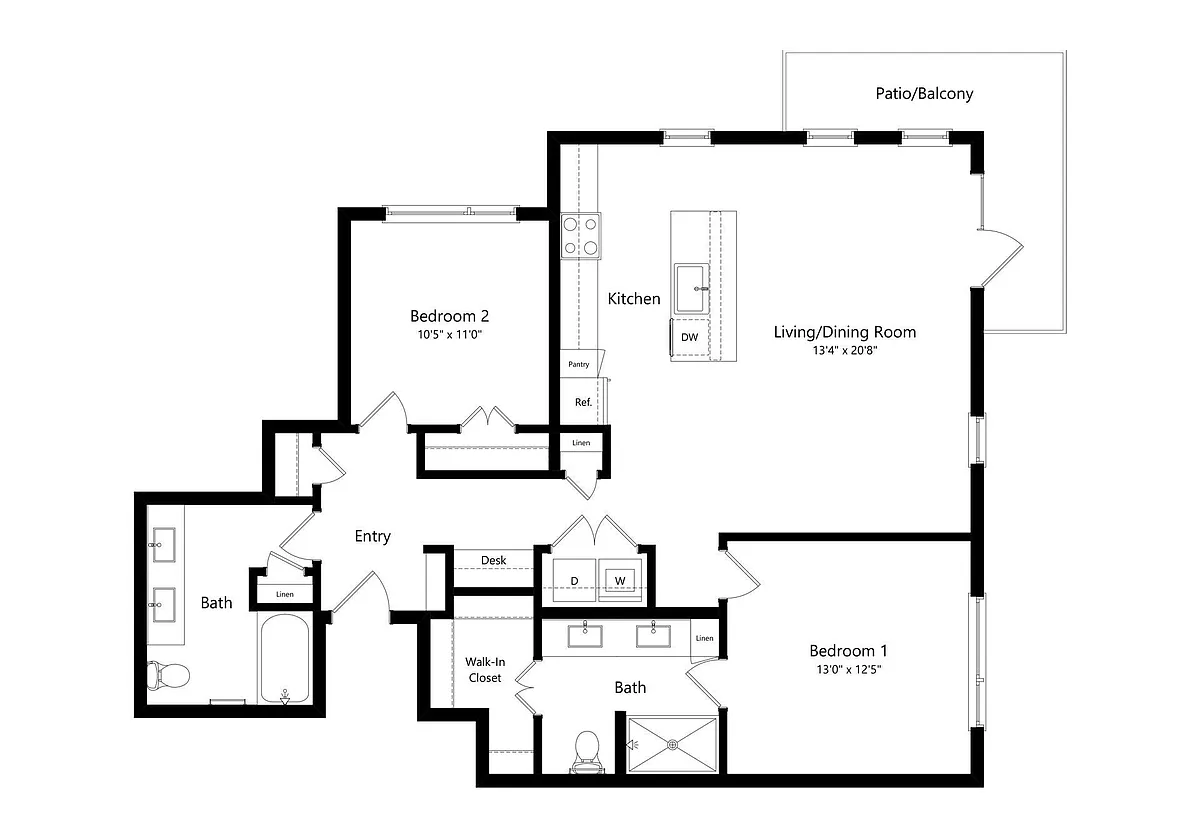 Floor plan B4