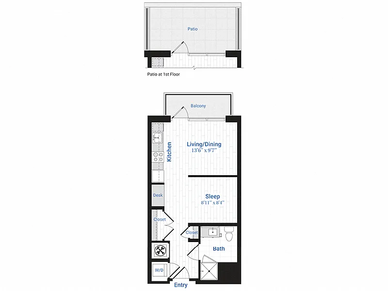 Floor plan S1E