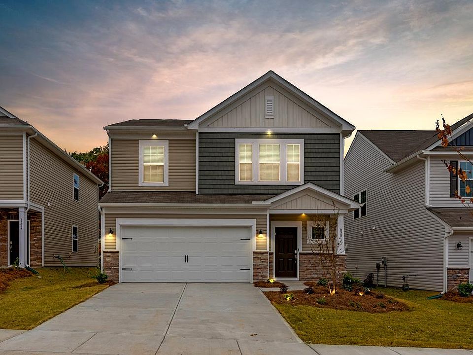 Front elevation- Inviting porch