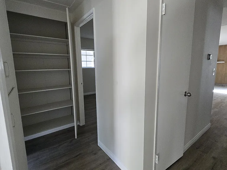 Linen Closet in Hallway