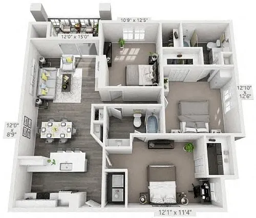 Floor plan Blue Jay