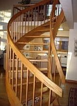 stairs to the second floor (bedroom and loft)