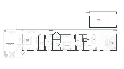 Floor plan B1-Willow