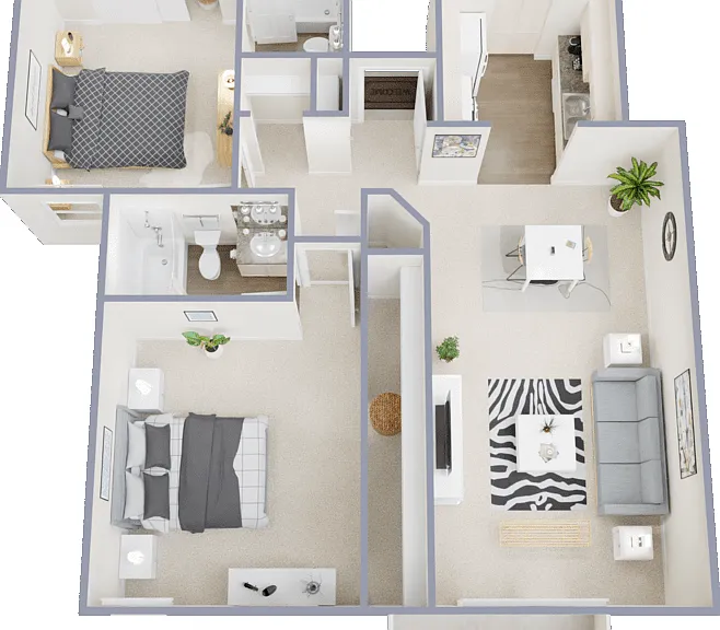 Plan 4 Floorplan Diagram
