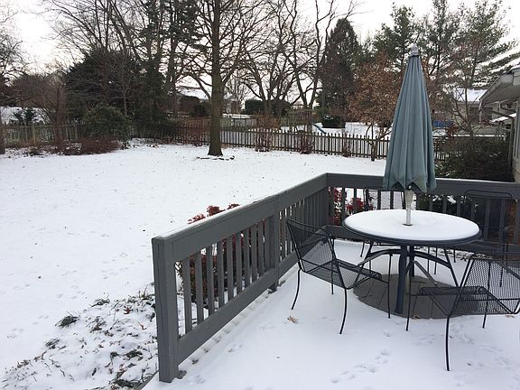 Deck, back yard