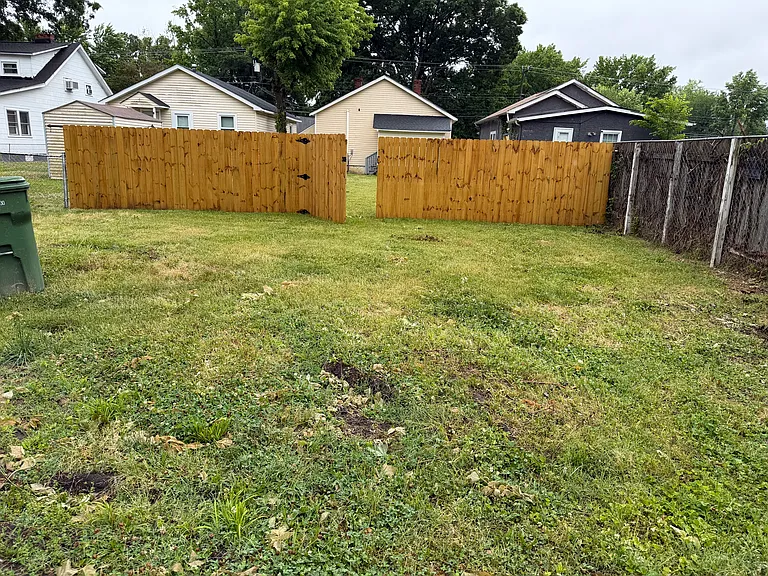 parking in rear off alley access, with gate access to the back yard