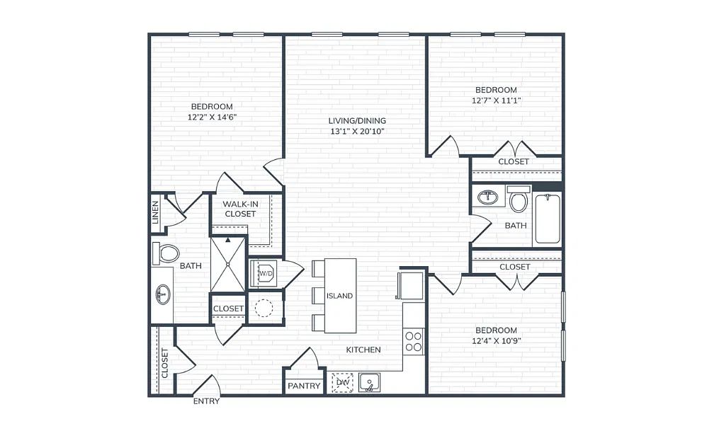 Floor plan PH2 C1