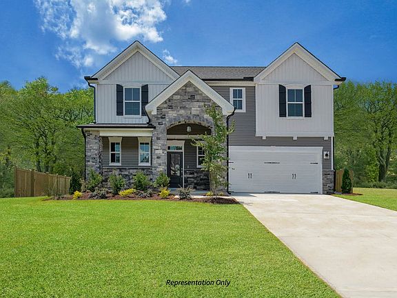 The Cary French Country by New Home Inc