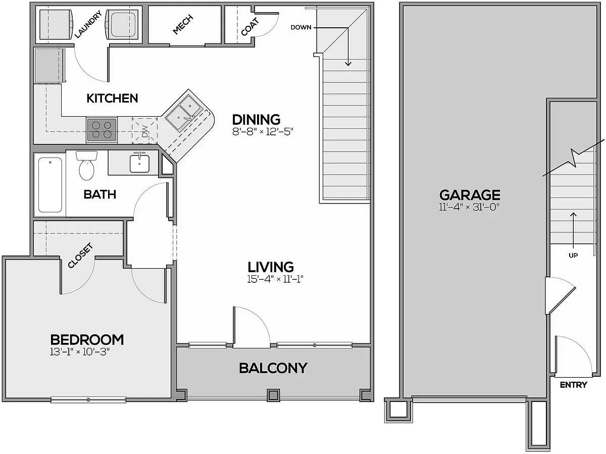 Floor plan Whitney