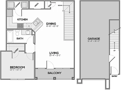 Floor plan Whitney
