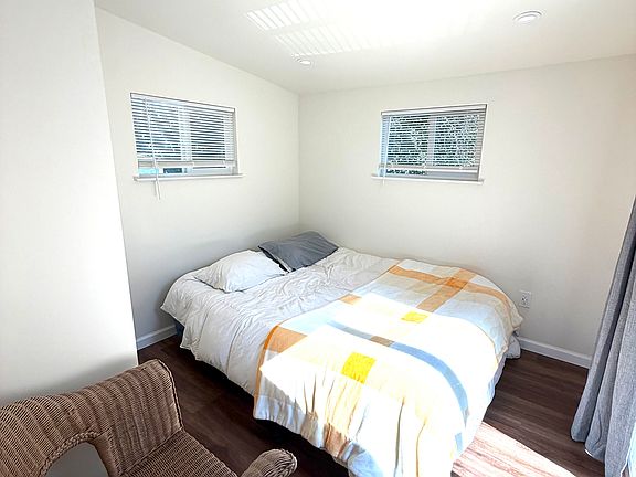 Bedroom large enough for a queen size bed