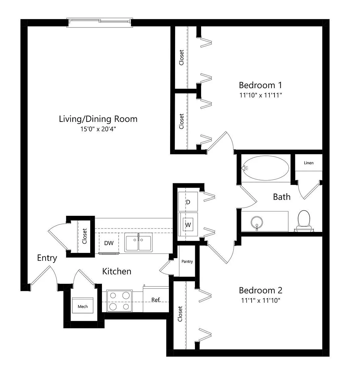 Floor plan Stanton