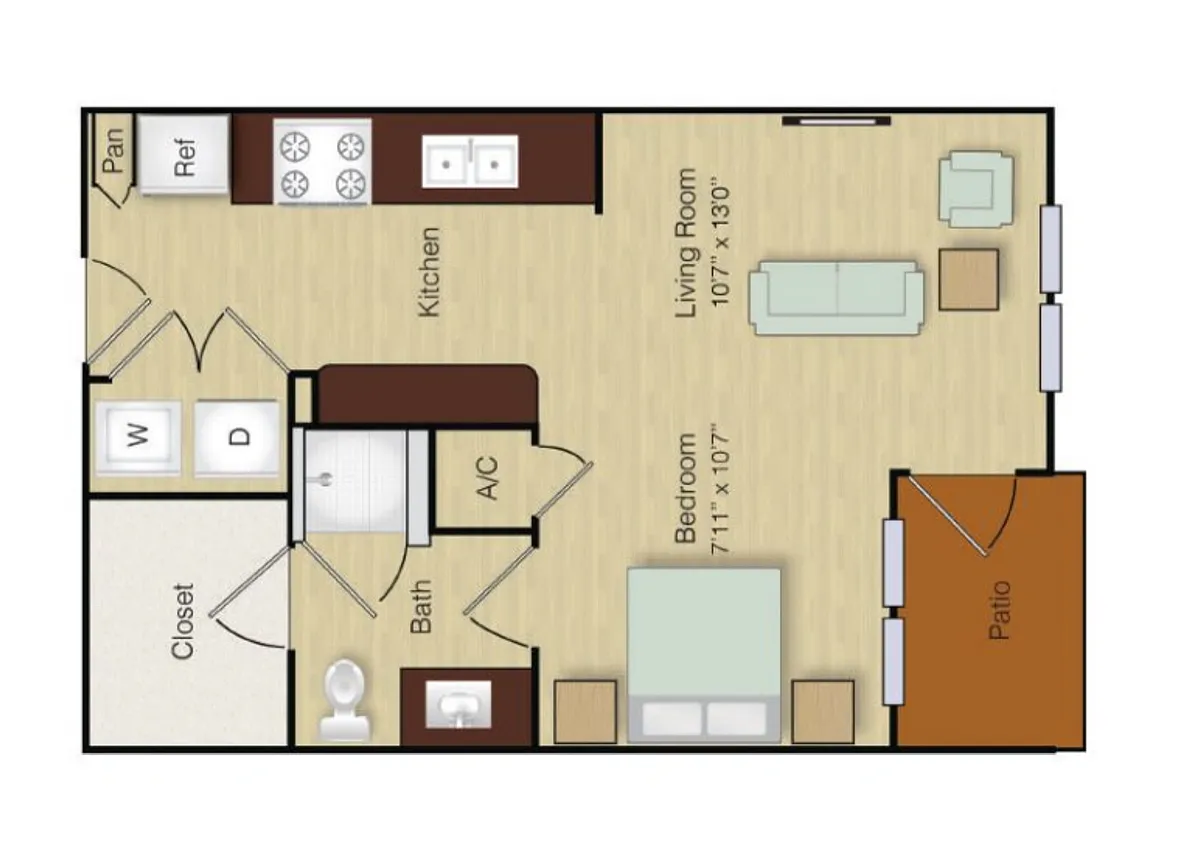 Floor plan A1 - A1
