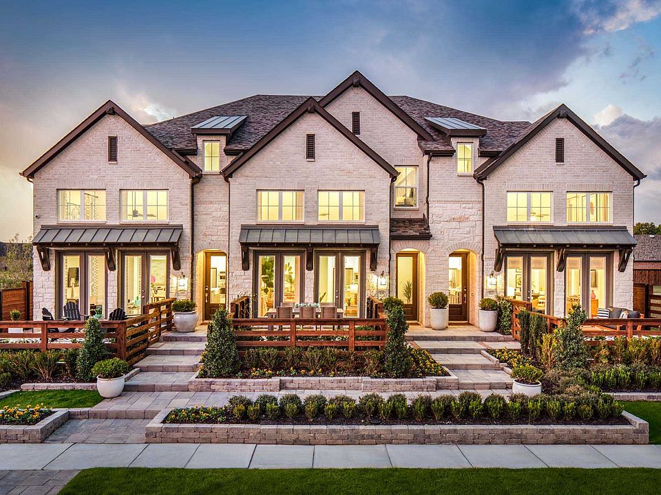 Trinity Falls Townhomes The Patios by Highland Homes in McKinney TX