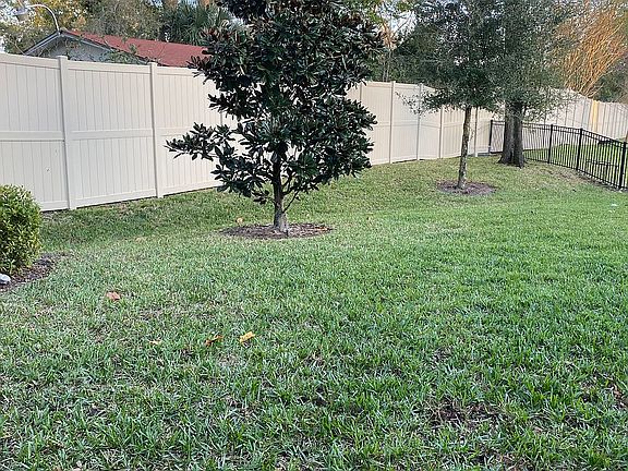 Nice Fenced Backyard 