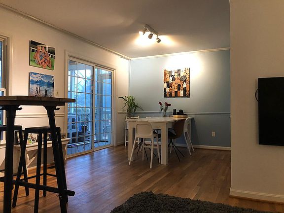 Living room to dining room
