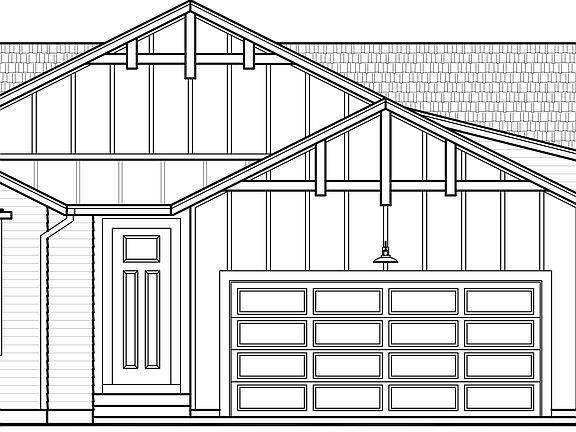 Farmhouse exterior - The Cameron