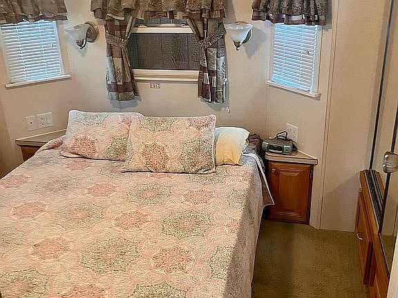 Step down queen bedroom