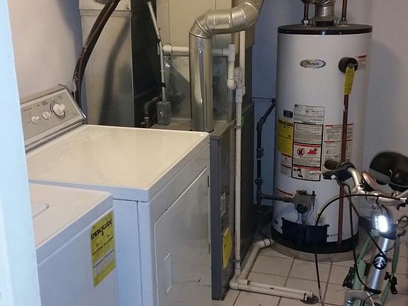 Laundry right off kitchen (private)